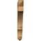 Ekena Millwork Balboa Arts & Crafts Rough Sawn Bracket, Western Red Cedar, 4"W x 32"D x 32"H BKT04X32X32BOA03RWR - alternate 2